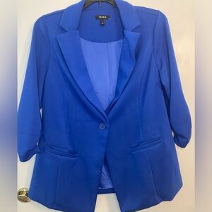 Torrid Royal Blue Blazer - Size 1 (14/16) - Workwear
